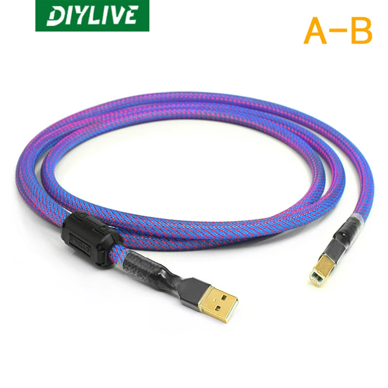 DIYLIVE UK QED Фирменная версия Посеребренная 4-ядерная сигнальная линия звуковая