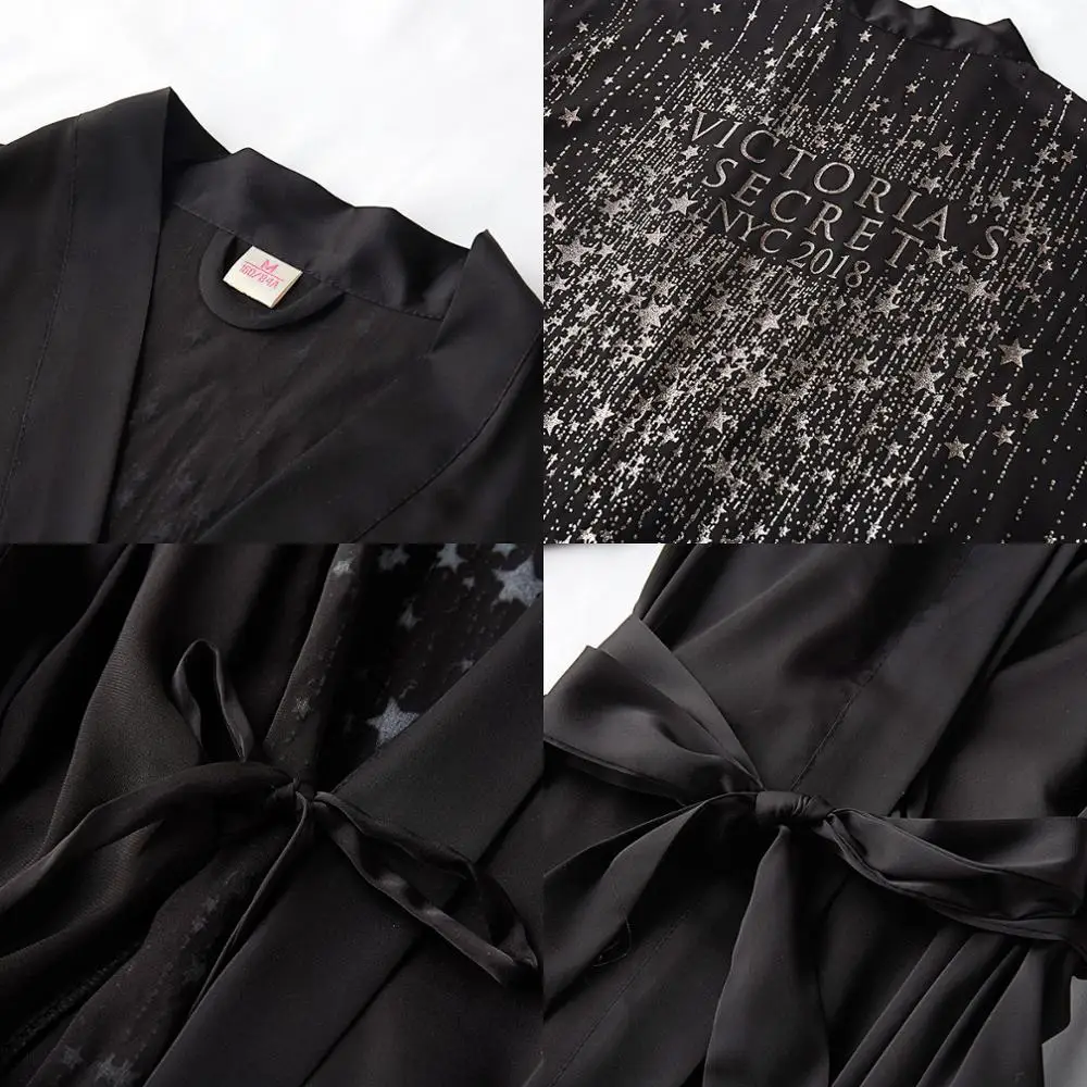 Летняя шелковистая атласная позолоченная ночная рубашка сексуальный Свадебный