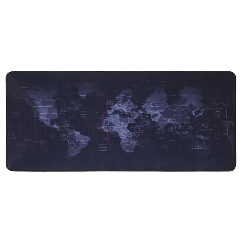 

Big Mouse Pad Save Time and Energy for Convenience World Map Anti-slip Natural Rubber Gaming Mousepad with Locking Edge Newest