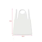 10 шт одноразовый пластиковый фартук Водонепроницаемый Анти-размазывающий покраска фартук покраска керамики анти-грязные предметы