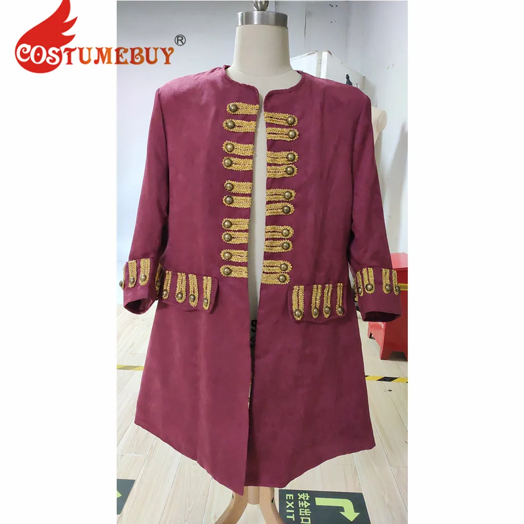 

CostumeBuy Renaissance Medieval Revolutionary Victorian Colonial Elizabethan Pirate Coat Jacket Costume L920