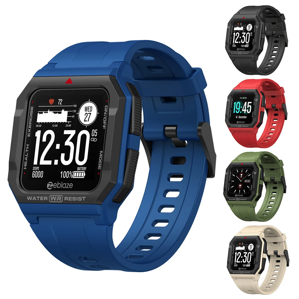 

Смарт-часы Zeblaze Ares, Bluetooth, 1,3 дюйма, 24 часа, мониторинг здоровья