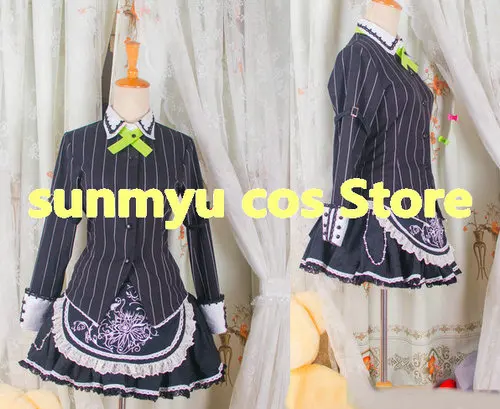 

Костюм для косплея, униформа Сакуя изаеи из Touhou Project, размер на заказ, Хэллоуин