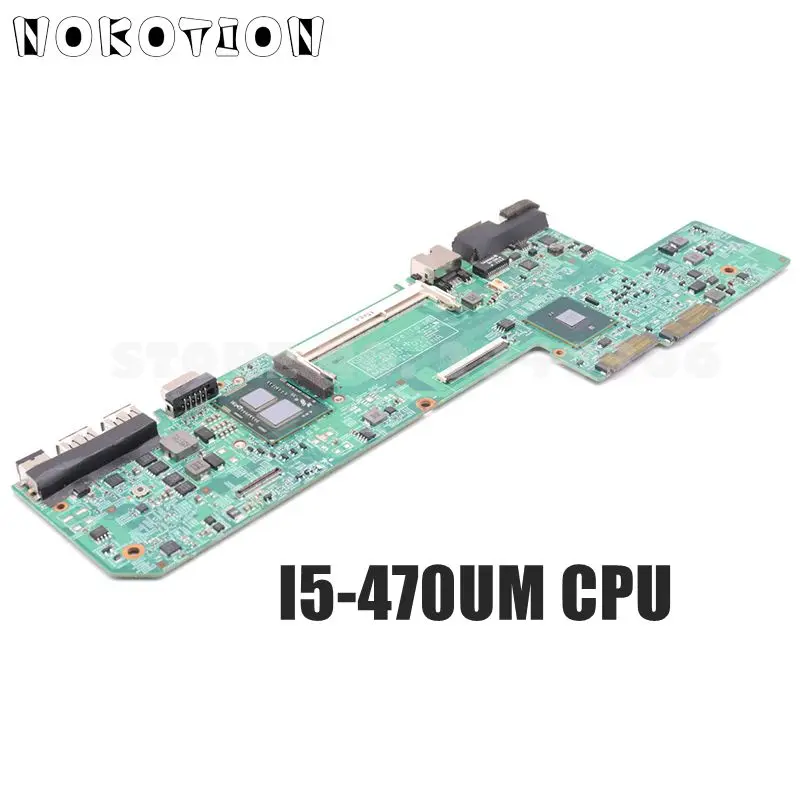 

NOKOTION CN-01GM76 01GM76 10251-1 488.4m101. 011 материнская плата для Dell Vostro 130 V130 материнская плата для ноутбука I5-470UM CPU DDR3 HM57