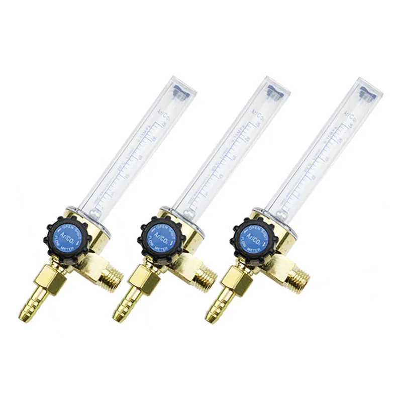 

Расходомер CO2 для сварки, расходомер 1-25 л, 8 мм, 1/4PT, 0,15 МПа