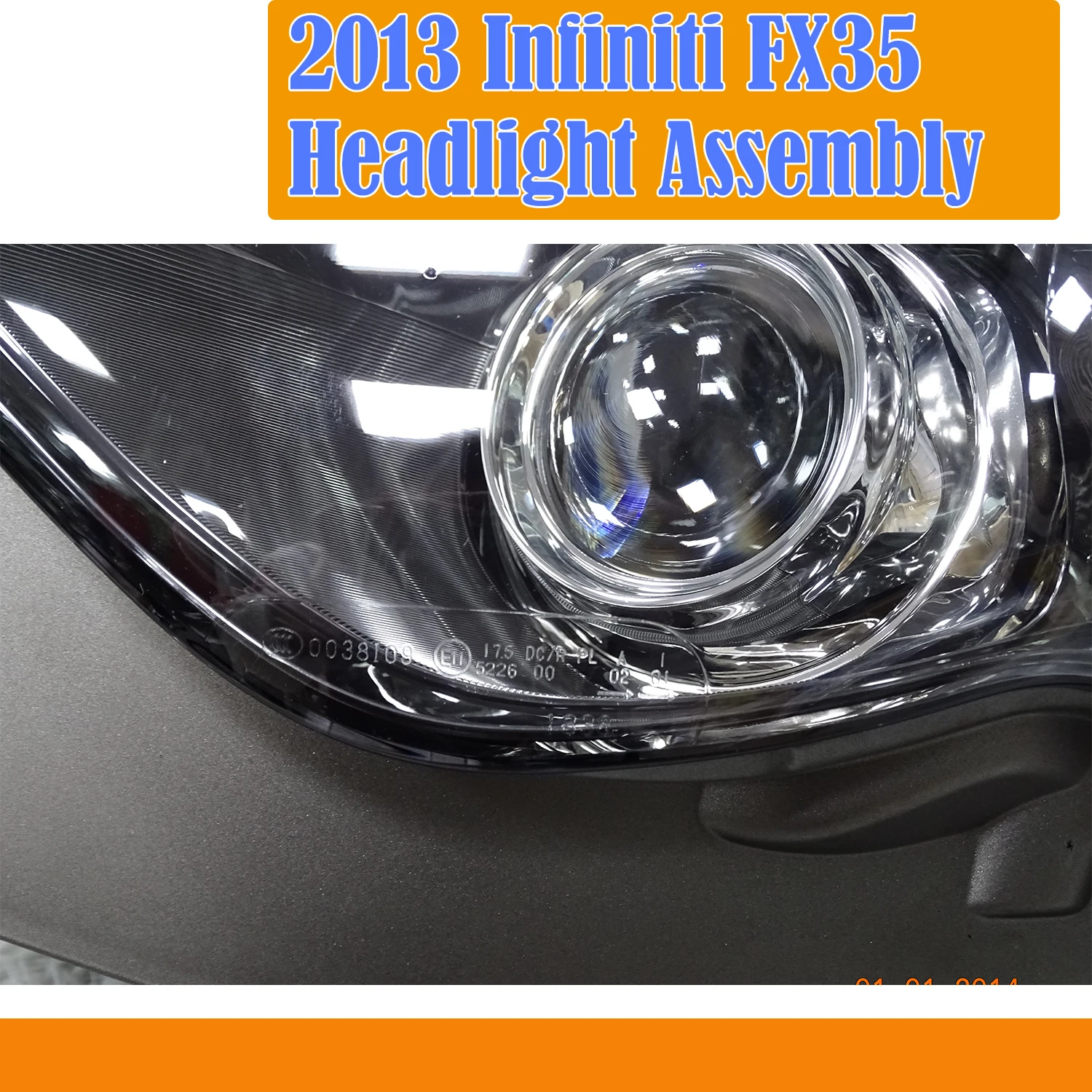 

2013 For Infiniti FX35 Xenon Headlight Assenmbly Original Headlamp full Car Light 2009-2013