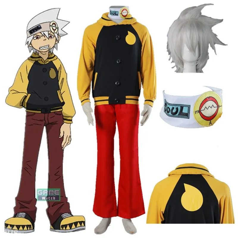 Аниме Soul Eater Хэллоуин Soul Косплей костюмы на Хэллоуин