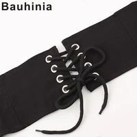bauhinia brand girdle summer womens body sculpting wide bandage length 5864 width 12 5 all match bow tie dress white shirt