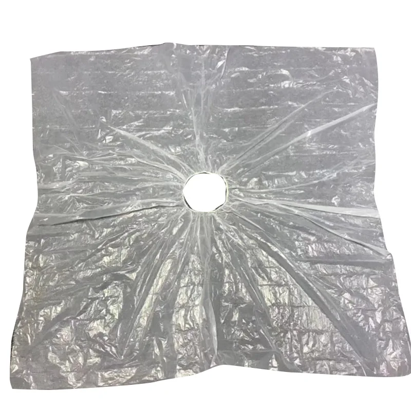 

Disposable Hair Cutting Capes Salon Gown/Hair Cutting Salon Stylist Cape Home Barbers Dyeing Apron H88F