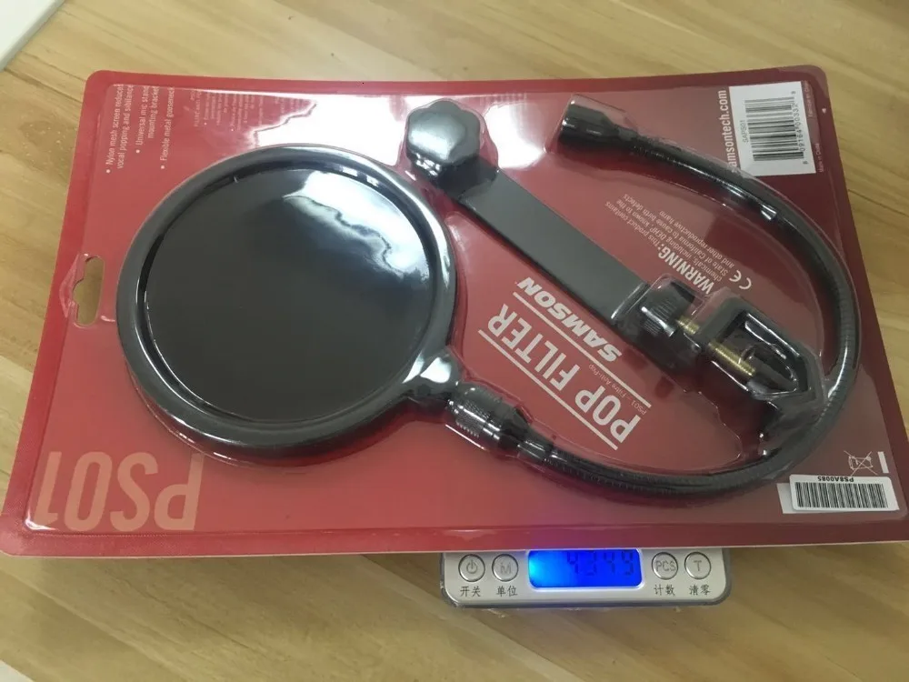 Студийный конденсаторный usb-микрофон Supercardiod Samson C01u Pro с треногой и пс01 микрофоном поп-фильтр экран для уменьшения плотивов