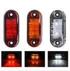 2 шт. 9-30 в Водонепроницаемый авто боковые Габаритные светильник габаритный фонарь грузовик с прицепом Bus автомобильный сигнальный светильник s 2LED Боковой габаритный фонарь светильник s