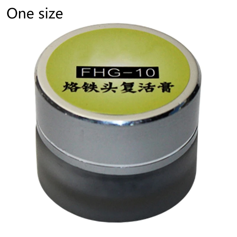 

Durable Solder Cream Paste Clean Iron Tip Non-stick Tin Soldering Iron Electric Tip Refreshing Head Resurrection
