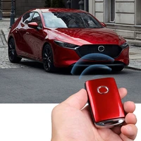 abs plastic replacement style car key case cover protector shell for mazda 3 axela bp cx 30 dm accessories 2020 2021