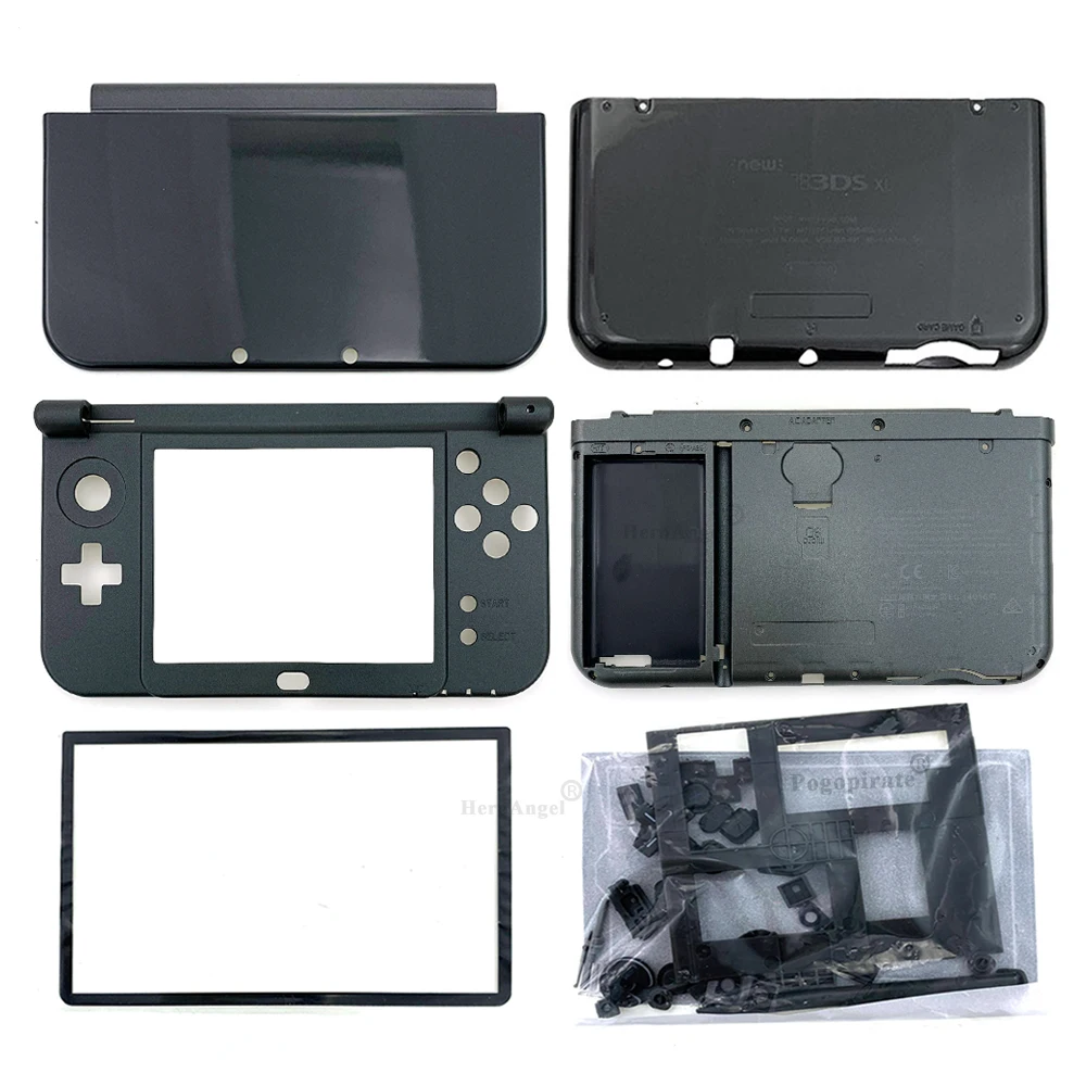 Nuevo carcasa completa Set de fundas de repuesto para Nintendo nuevo 3DS XL para 3DS le consola caso Protector con botones