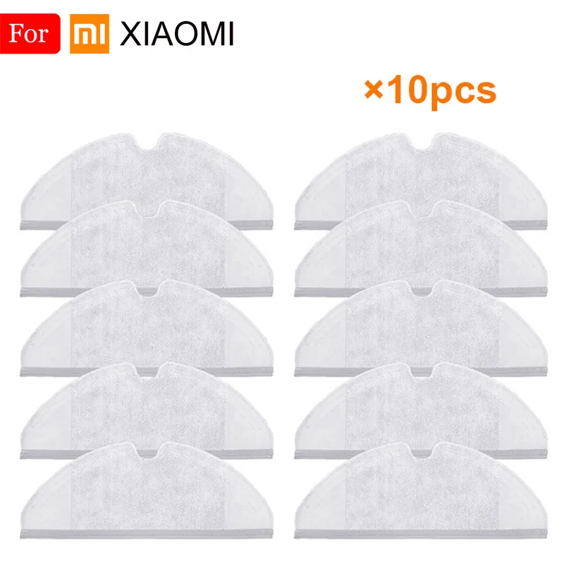 12 шт. сухая влажная Швабра чистящая ткань аксессуары для Xiaomi Mijia Roborock S50 S51 пылесос робот уборка запасные части - Цвет: 2