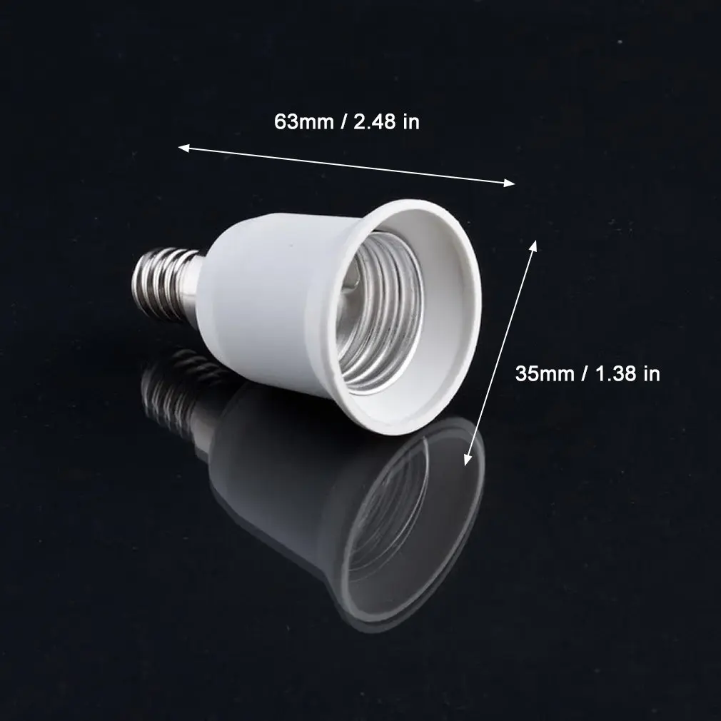 

E14 To E27 Lamp Holder Professional Lamp Socket Durable Home Lampholder Portable Liaght Adapter Light Accessories