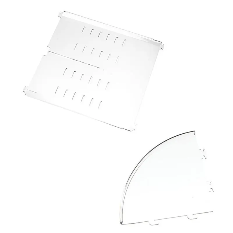 Вращающийся на 360 градусов контейнер для хранения косметики Прозрачный Женский