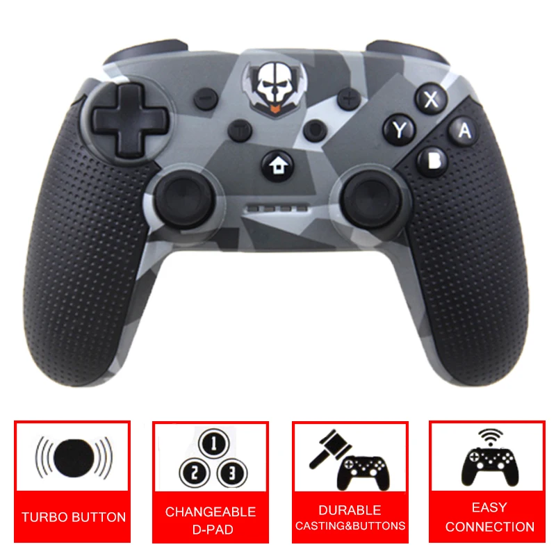 Функция Turbo для NS Switch, беспроводной геймпад для kingd Switch Pro, беспроводной контроллер, геймпад, джойстик, двойная вибрация, без NFC