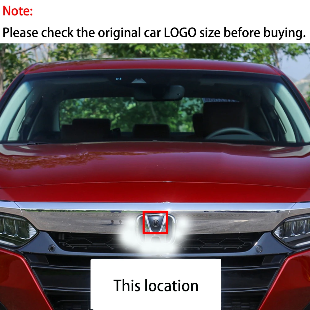 Автомобильный парковочный логотип камера ночного видения водонепроницаемая для