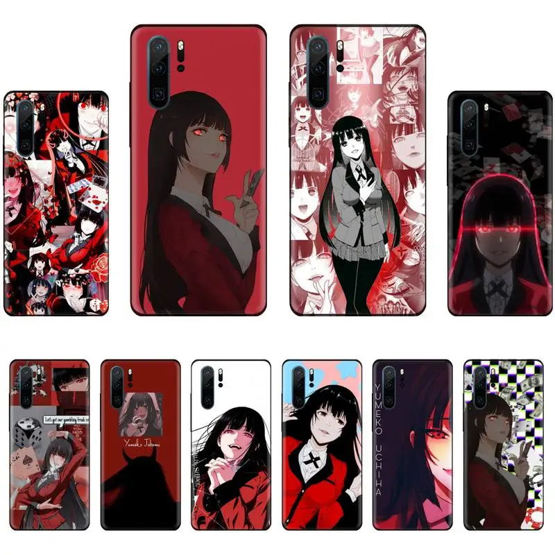 

Kakegurui Jabami Yumeko Phone Case For Huawei P40 P20 P30 lite Pro P Smart 2019 Mate 40 20 10 Lite Pro Nova 5t