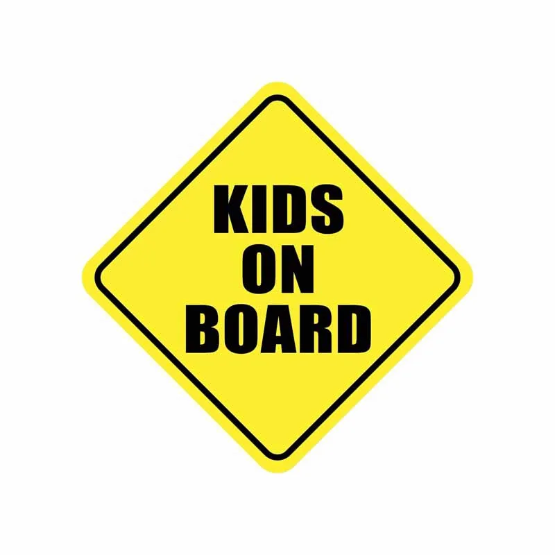 

Cover Scratches Accessories KIDS ON BOARD Bodywork Windshield Car Stickers Decals Funny Sunscreen Suv Interior KK14*14cm