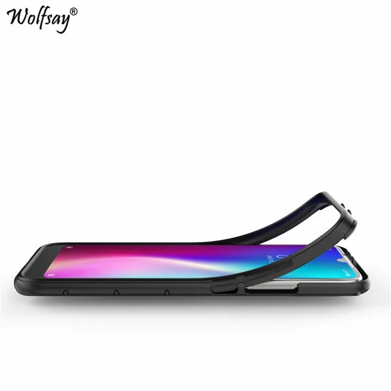 Для Xiaomi Redmi 7 чехол противоударный панцирь робот ПК + ТПУ Жесткий Бампер для