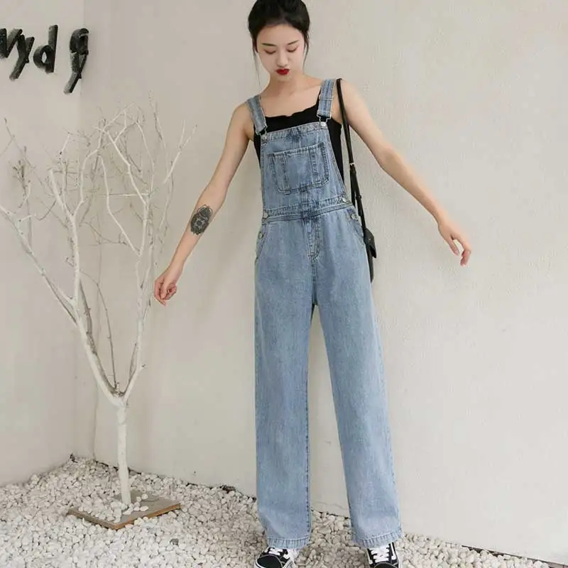 Женские брюки 2019 летние новые корейские свободные старение высокая талия