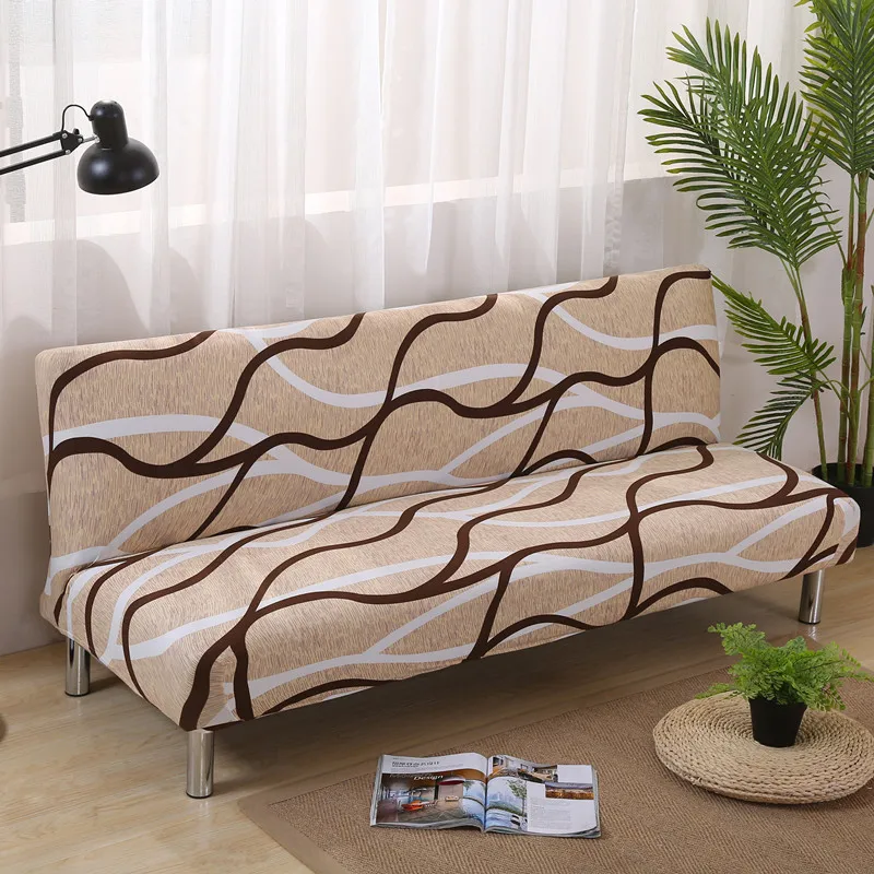 

Elastic Spandex Polyester Durable Sofa Cover Anti-dirty Geometric Plants Slipcovers All-inclusive Jacquard Seat Couch Bed Covers