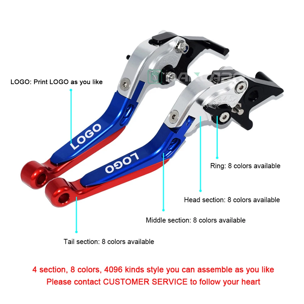 CNC Регулируемые рычаги тормозной муфты мотоцикла для Honda CB600F CB 600 F Hornet 2007-2013 2008 2009