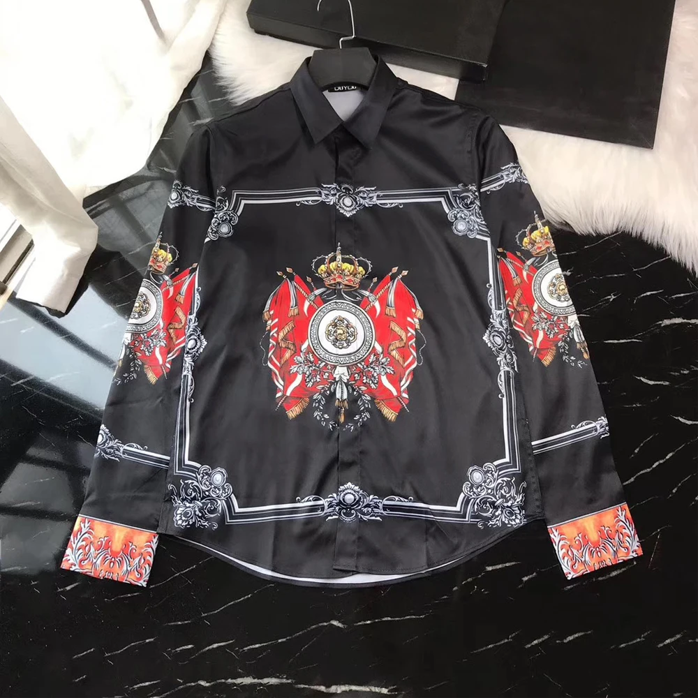 DUYOU Мужская рубашка хлопок мужская классическая мужские высококачественные