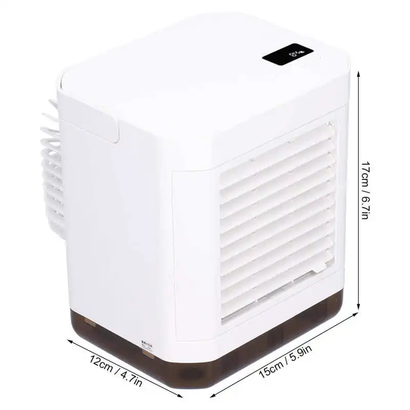 

Household appliance New Arrival Mini Air Conditioner Portable Desktop Humidifier Air Cooling Fan USB Charging for Home Office