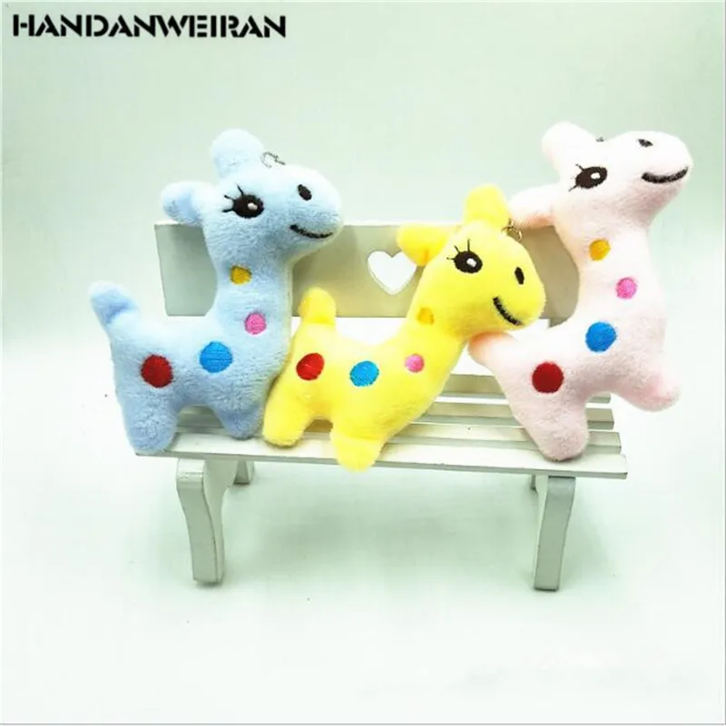 1 шт. милые плюшевые игрушки альпака кукла брелок для рюкзака Шарм пятно чучело