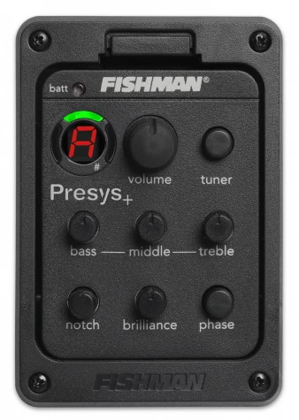 Звукосниматели для гитары Fishman Presys + Preamp 201 EQ тюнер пьезо звукосниматель