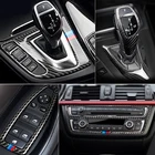 Автомобильная Внутренняя дверь аудио динамик панель переключения передач дверной подлокотник светильник для чтения крышка отделка наклейки для BMW 3 4 серии 3GT F30 F32 F34