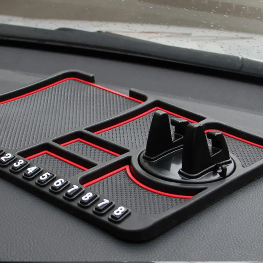 Car Dashboard Phone Holder Anti-Slip Mat Mount Anti-skid Temporary Parking Card | Автомобили и мотоциклы