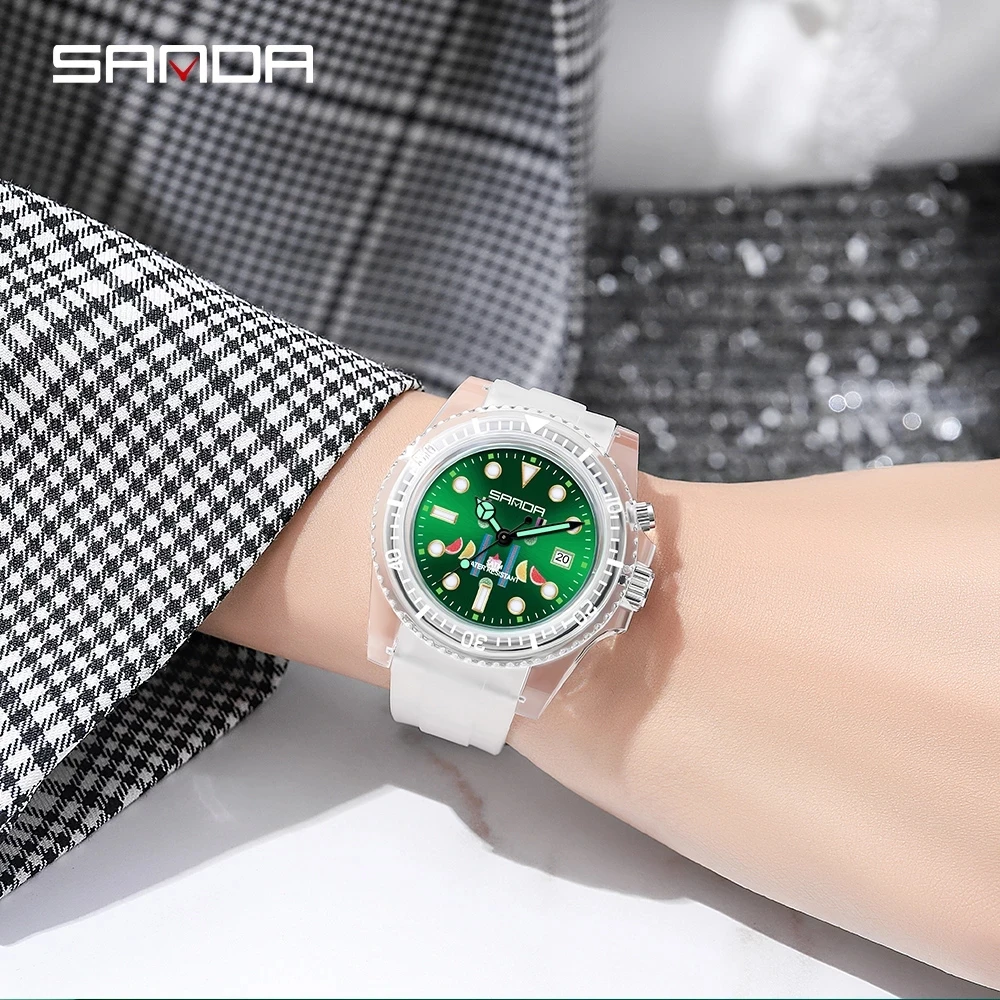 SANDA Women Watches Brand Luxury Dress Ladies Wrist Watch 50M Waterproof Sport Quartz Watches For Female Clock Relogio Feminino enlarge
