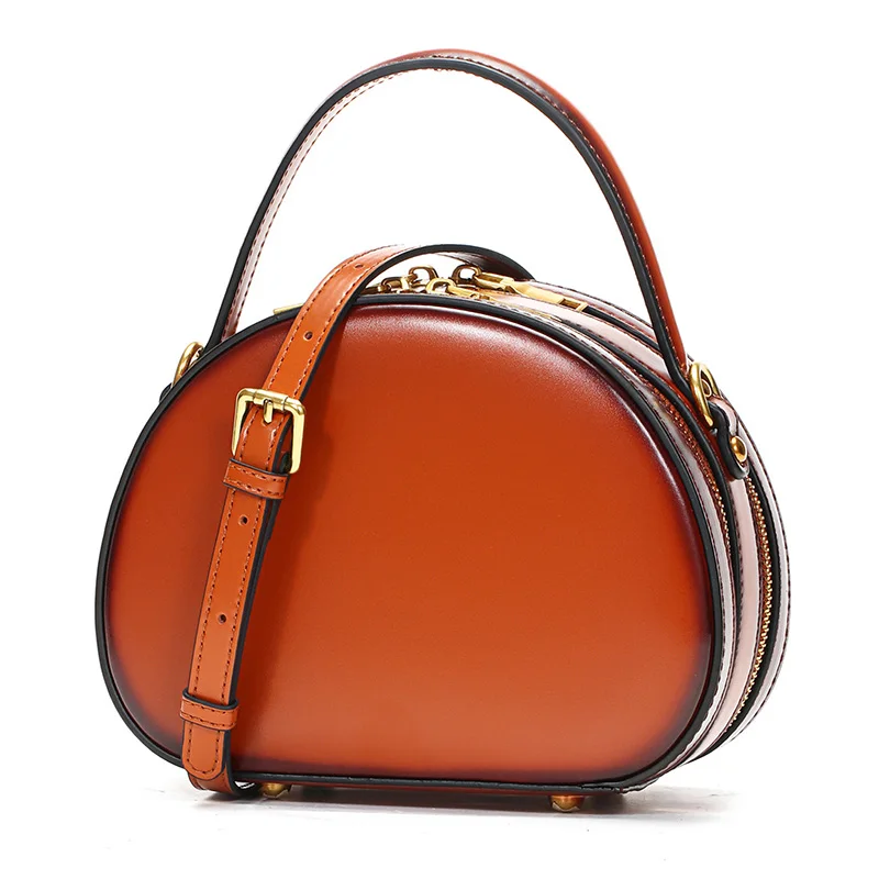 

Сумка на плечо женская из воловьей кожи, Роскошный дизайнерский саквояж для путешествий, модная миниатюрная Поясная сумочка для отдыха и вечеринок