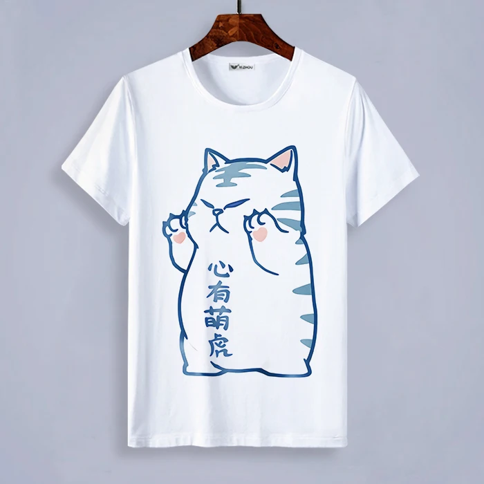 Футболка с Хаски Кошка Косплей Shiba Лисья Секретная служба (Inu узор II Ha популярная
