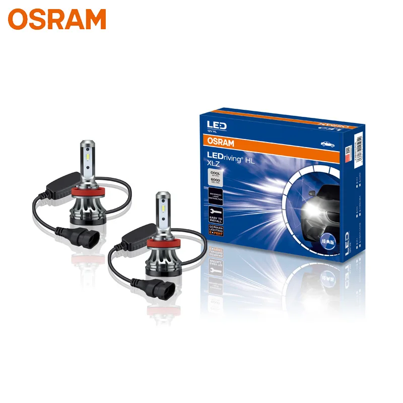 OSRAM LEDriving H8 H11 H16 A6211CW PGJ19 XLZ классический супер яркий головной светильник Холодный