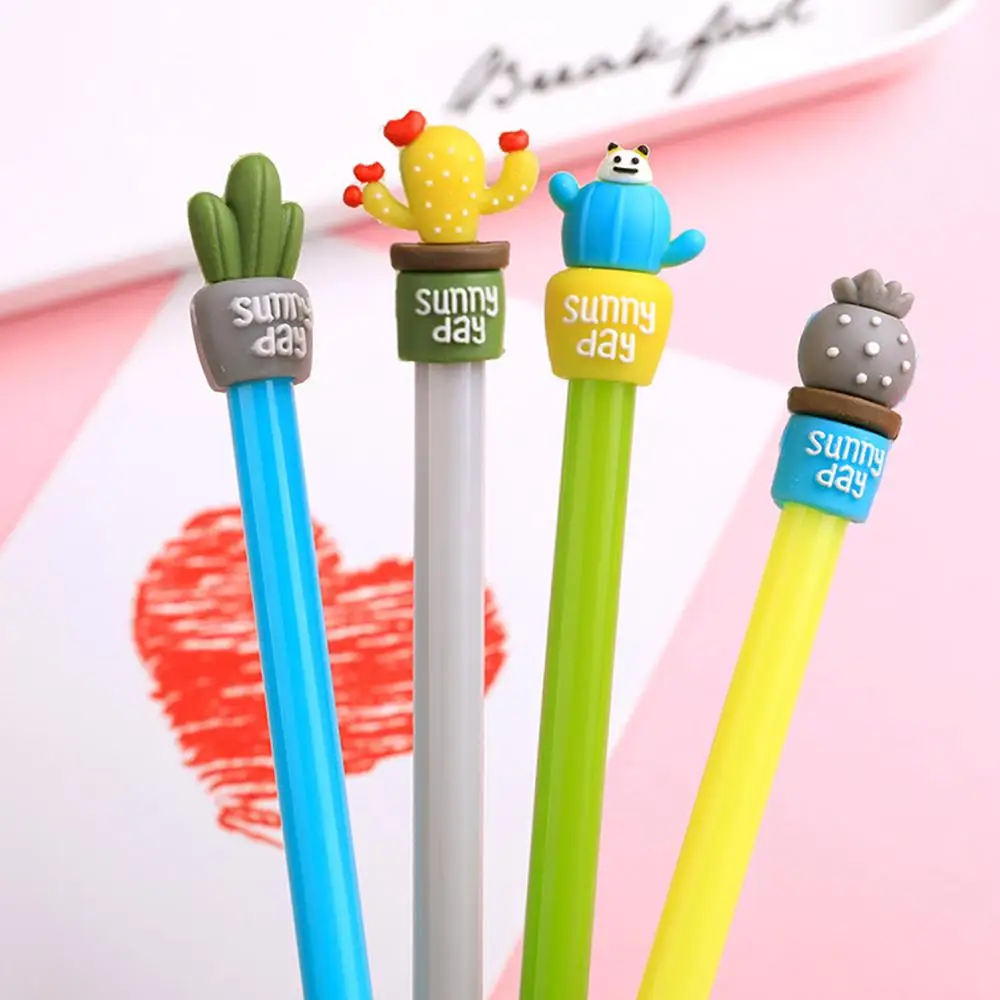 0 5 мм ручка самые разные цвета милые миленькие в японском стиле (Каваий) кактус