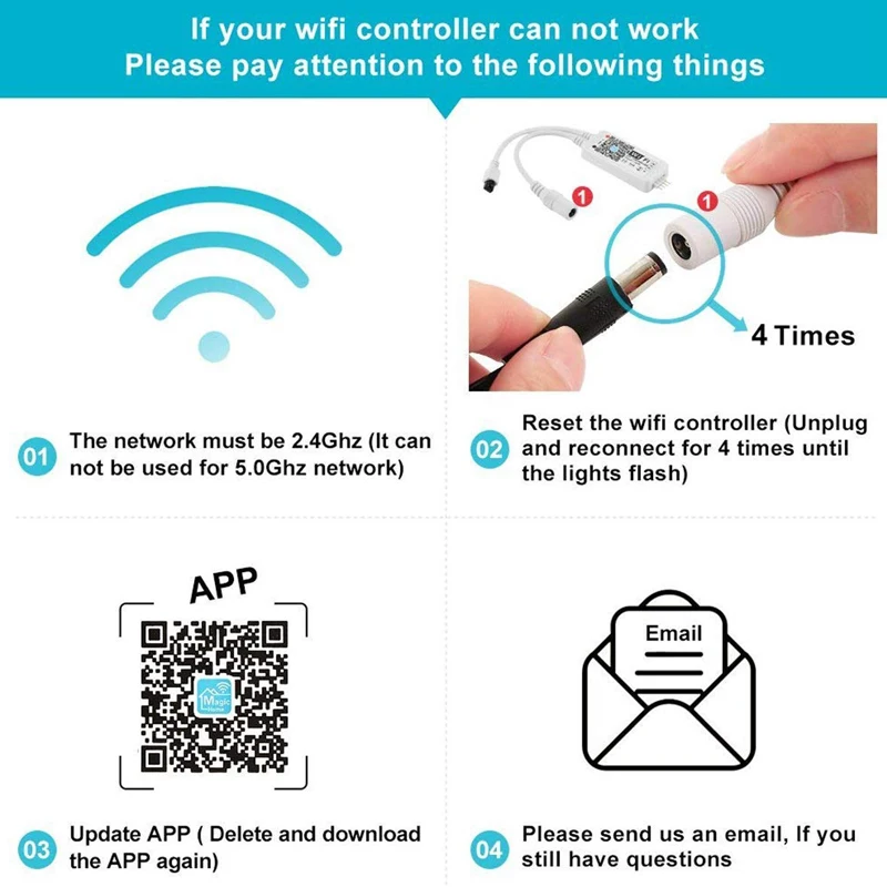 

Magic Home 24V RGBW Bluetooth RGB+CCT Pixel LED controller 12V 5V RGB Wifi Controller For WS2812B WS2811 5050 3528 led strip