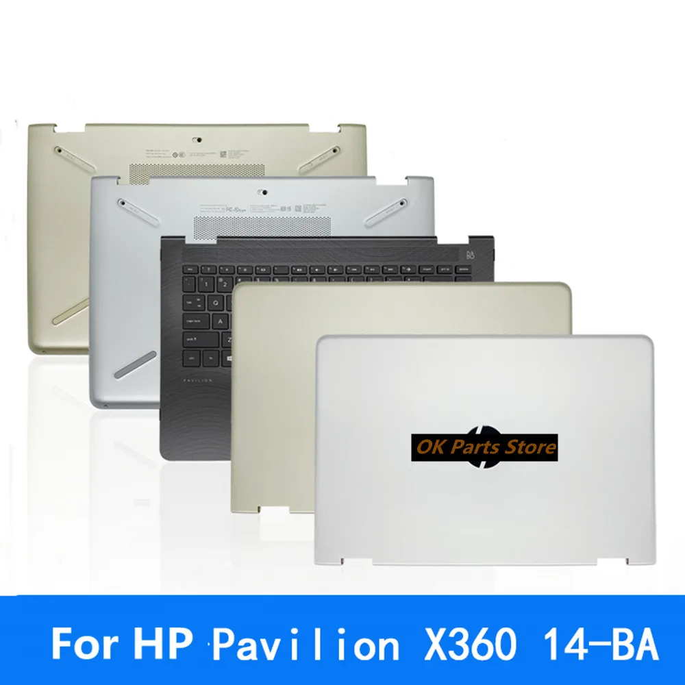Для HP Pavilion X360 14-BA A shell C D silver keyboard notebook