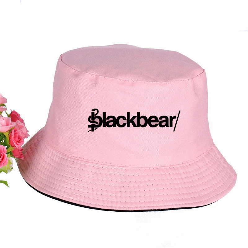 Панама с принтом Черный Медведь для мужчин и женщин шляпа летняя кепка