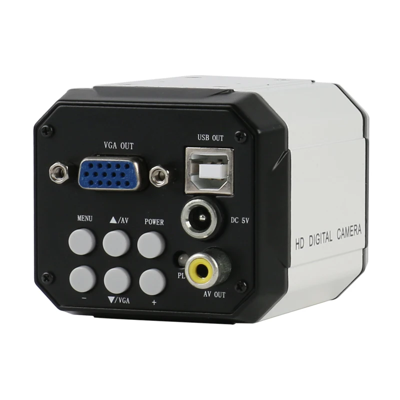 2MP USB VGA AV промышленность видео микроскоп Камера 130X С-образное крепление для