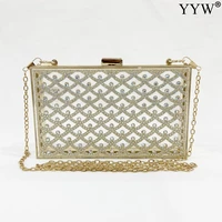 luxury women acrylic clutch bag handbag transparent diamonds elegant exquisite for ladies party wedding evening bag clutches