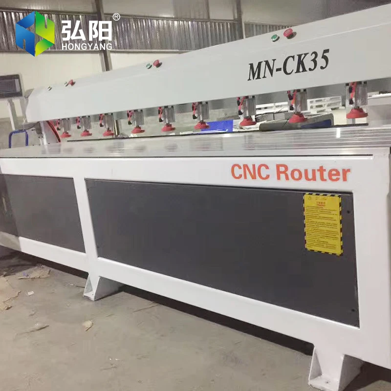 Машина с боковыми отверстиями ЧПУ цилиндр на присоске нажимная пластина