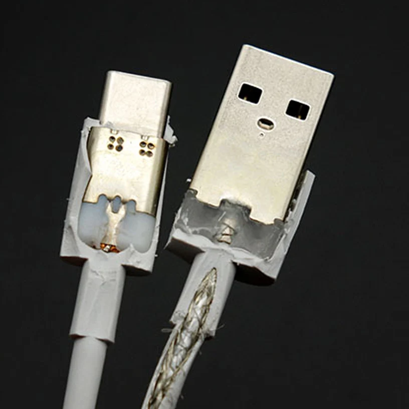 Кабель для передачи данных типа C / зарядный кабель Сильный ток быстрой зарядки