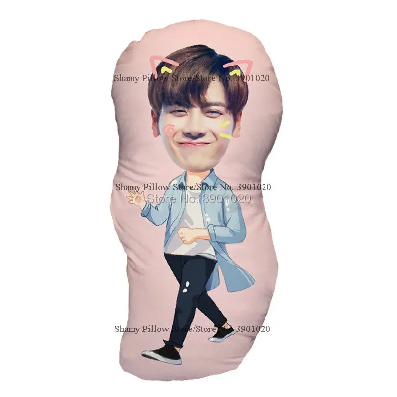 GOT7 EXO подушки V Jungkook Baek Hyun Boyfriend мягкие пользовательские обнимающие подушки подарок для девочки
