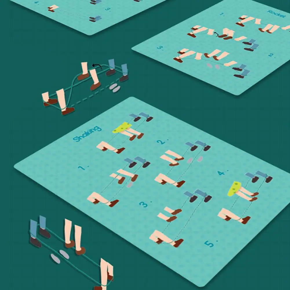 Портативная китайская круглая Скакалка 3 м резиновая повязка для улицы кемпинга