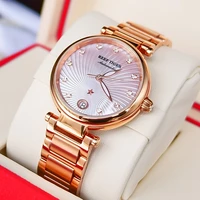 reef tigerrt top brand luxury women watch rose gold ladies diamond bracelet watches date relogio feminino gift rga1590